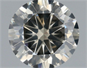 Natural Diamond 0.69 Carats, Round with Very Good Cut, I Color, SI1 Clarity and Certified by IGI