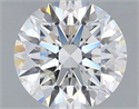 Natural Diamond 1.51 Carats, Round with Excellent Cut, H Color, IF Clarity and Certified by GIA