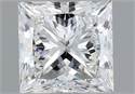 Natural Diamond 1.20 Carats, Princess with  Cut, G Color, VS1 Clarity and Certified by IGI
