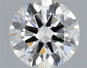 Foto Diamante Natural 0.60 quilates, Redondo , Color J, claridad SI1 y certificado IGI de