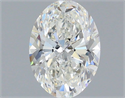 Natural Diamond 1.20 Carats, Oval with  Cut, G Color, IF Clarity and Certified by IGI