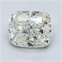 Natural Diamond 2.00 Carats, Cushion with  Cut, L Color, VVS2 Clarity and Certified by GIA