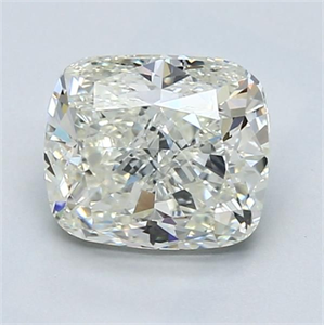 Picture of Natural Diamond 2.00 Carats, Cushion with  Cut, L Color, VVS2 Clarity and Certified by GIA