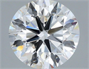 Diamante Natural 1.90 quilates, Redondo , Color F, claridad VVS2 y certificado IGI