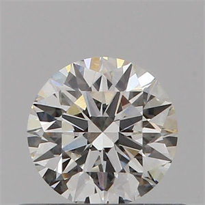 Foto Diamante Natural 0.42 quilates, Redondo , Color H, claridad VVS2 y certificado GIA de