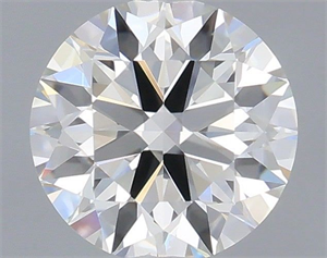 Picture of Natural Diamond 0.40 Carats, Round with Excellent Cut, G Color, VVS1 Clarity and Certified by IGI