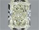 Natural Diamond 1.06 Carats, Radiant with  Cut, L Color, VS1 Clarity and Certified by IGI