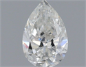 Natural Diamond 0.40 Carats, Pear with  Cut, G Color, SI2 Clarity and Certified by IGI