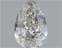 Natural Diamond 1.00 Carats, Pear with  Cut, H Color, SI2 Clarity and Certified by IGI