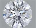Diamante Natural 0.40 quilates, Redondo , Color D, claridad SI2 y certificado GIA