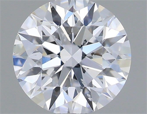 Foto Diamante Natural 0.40 quilates, Redondo , Color D, claridad SI2 y certificado GIA de