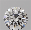 Natural Diamond 0.72 Carats, Round with Excellent Cut, E Color, SI2 Clarity and Certified by GIA