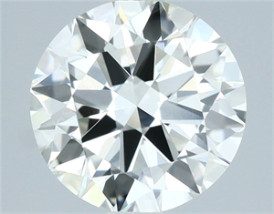 Picture of Natural Diamond 2.01 Carats, Round with Excellent Cut, I Color, VVS2 Clarity and Certified by IGI