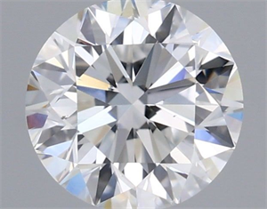Picture of Natural Diamond 1.02 Carats, Round with Very Good Cut, E Color, SI1 Clarity and Certified by GIA