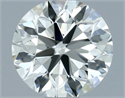 Diamante Natural 0.73 quilates, Redondo , Color I, claridad VVS1 y certificado IGI