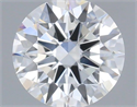 Diamante Natural 0.43 quilates, Redondo , Color F, claridad VVS2 y certificado GIA
