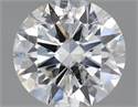 Natural Diamond 1.00 Carats, Round with Excellent Cut, G Color, I1 Clarity and Certified by GIA