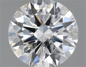 Picture of Natural Diamond 1.00 Carats, Round with Excellent Cut, G Color, I1 Clarity and Certified by GIA