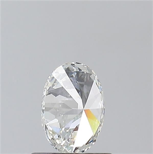 Picture of Natural Diamond 0.60 Carats, Oval with  Cut, H Color, VS1 Clarity and Certified by GIA