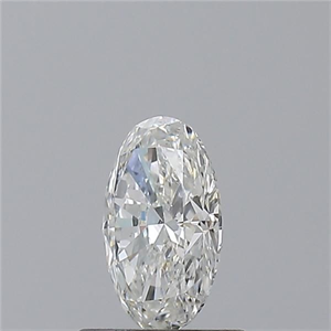 Picture of Natural Diamond 0.60 Carats, Oval with  Cut, G Color, SI1 Clarity and Certified by GIA