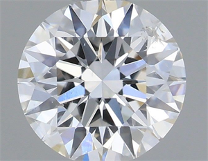 Picture of Natural Diamond 0.40 Carats, Round with Excellent Cut, F Color, SI2 Clarity and Certified by GIA