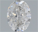 Diamante Natural 1.06 quilates, Ovalado , Color H, claridad I1 y certificado IGI