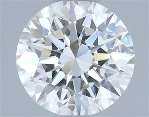 Picture of Natural Diamond 1.12 Carats, Round with Excellent Cut, H Color, SI1 Clarity and Certified by IGI