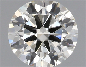 Picture of Natural Diamond 0.75 Carats, Round with Excellent Cut, J Color, VVS2 Clarity and Certified by IGI