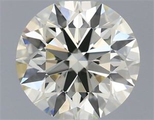Picture of Natural Diamond 0.81 Carats, Round with Excellent Cut, K Color, IF Clarity and Certified by IGI
