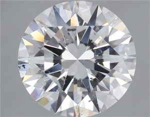 Foto Diamante Natural 2.02 quilates, Redondo , Color E, claridad SI2 y certificado GIA de