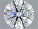 Natural Diamond 0.40 Carats, Round with Excellent Cut, H Color, SI1 Clarity and Certified by GIA