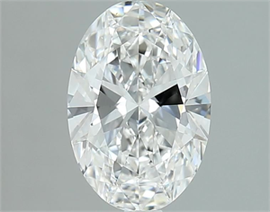 Picture of Natural Diamond 1.01 Carats, Oval with  Cut, E Color, VS2 Clarity and Certified by GIA