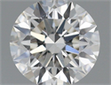 Natural Diamond 0.41 Carats, Round with Excellent Cut, I Color, VS2 Clarity and Certified by GIA