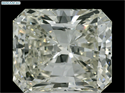 Natural Diamond 3.36 Carats, Radiant with  Cut, L Color, VVS2 Clarity and Certified by GIA