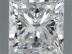 Picture of Natural Diamond 0.60 Carats, Princess with  Cut, G Color, VVS1 Clarity and Certified by IGI