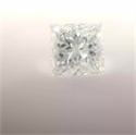 Natural Diamond 1.21 Carats, Princess with  Cut, F Color, VS2 Clarity and Certified by GIA