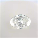 Natural Diamond 1.72 Carats, Oval with  Cut, F Color, SI1 Clarity and Certified by GIA