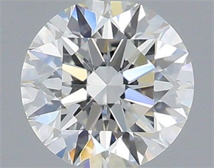 Picture of Natural Diamond 0.40 Carats, Round with Excellent Cut, G Color, VVS1 Clarity and Certified by IGI