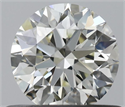 Diamante Natural 0.54 quilates, Redondo , Color J, claridad VVS2 y certificado IGI