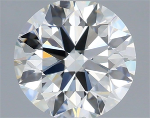 Picture of Natural Diamond 0.75 Carats, Round with Excellent Cut, G Color, VVS2 Clarity and Certified by IGI