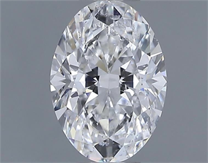 Foto Diamante Natural 1.02 quilates, Ovalado , Color E, claridad SI2 y certificado GIA de