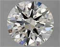 Diamante Natural 0.60 quilates, Redondo , Color L, claridad VVS2 y certificado GIA