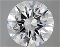 Diamante Natural 3.51 quilates, Redondo , Color G, claridad FL y certificado GIA