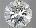 Diamante Natural 3.01 quilates, Redondo , Color I, claridad SI1 y certificado GIA