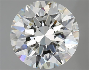 Foto Diamante Natural 3.01 quilates, Redondo , Color I, claridad SI1 y certificado GIA de