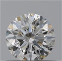 Diamante Natural 0.51 quilates, Redondo , Color I, claridad SI1 y certificado GIA