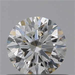 Foto Diamante Natural 0.51 quilates, Redondo , Color I, claridad SI1 y certificado GIA de