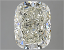 Natural Diamond 3.53 Carats, Cushion with  Cut, K Color, VS1 Clarity and Certified by GIA
