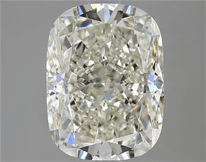 Picture of Natural Diamond 3.53 Carats, Cushion with  Cut, K Color, VS1 Clarity and Certified by GIA