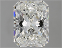 Natural Diamond 1.50 Carats, Radiant with  Cut, H Color, VS1 Clarity and Certified by GIA